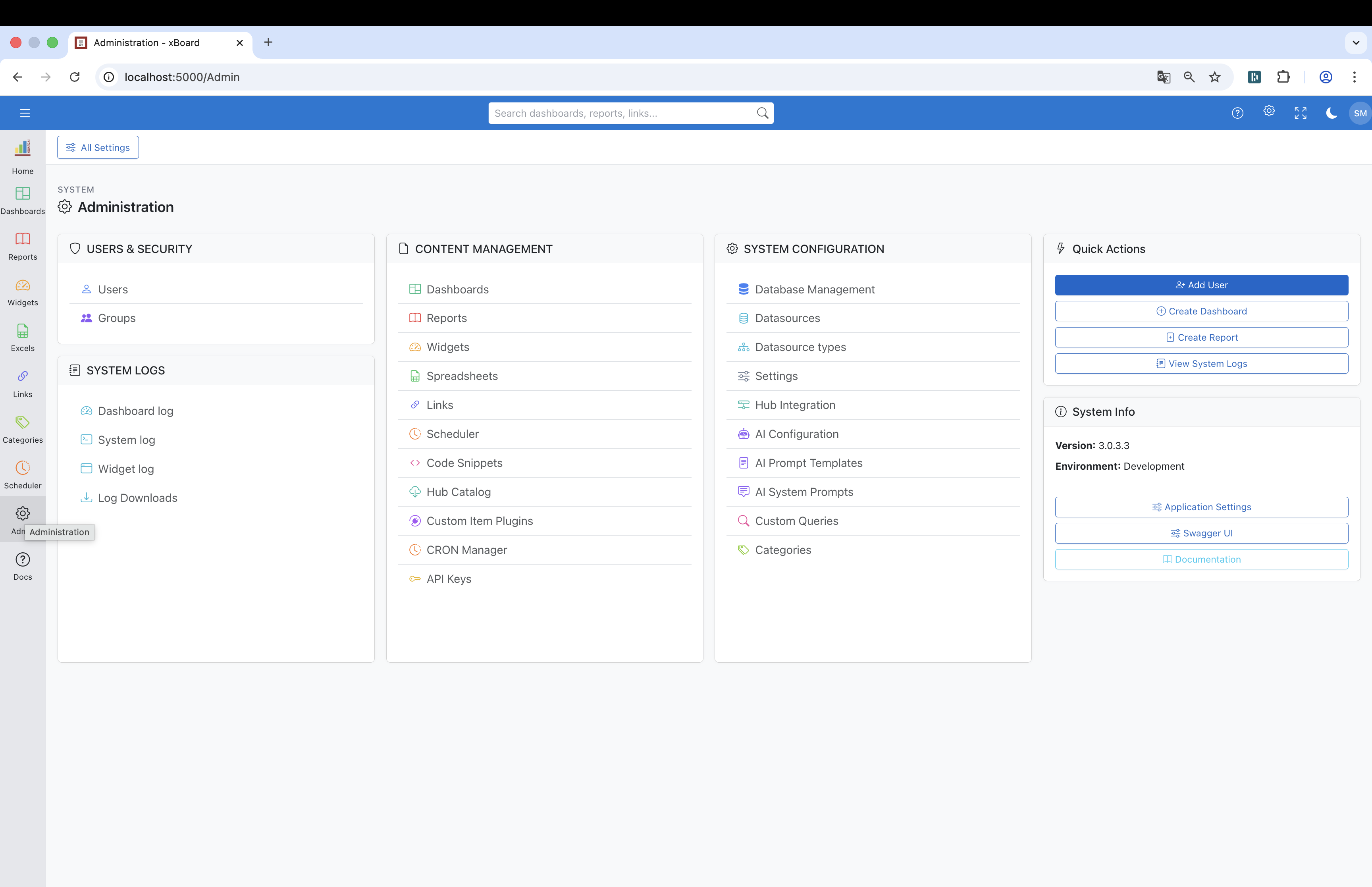 Admin Panel